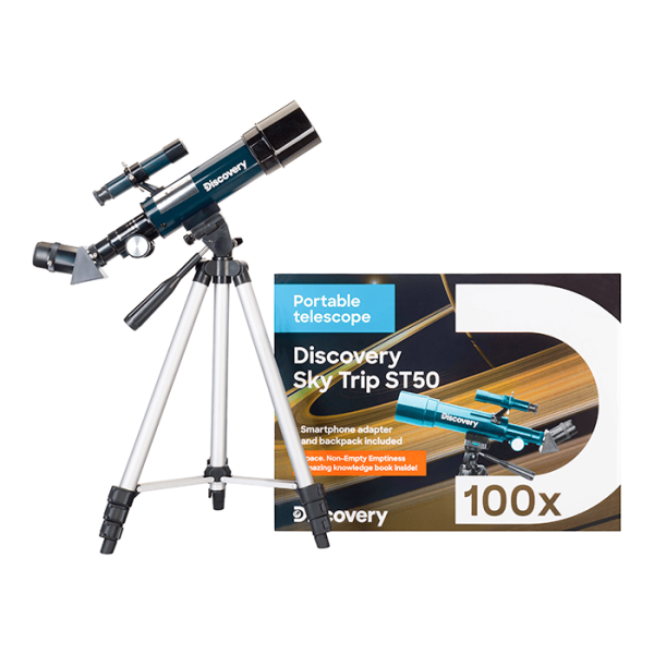 Телескоп Levenhuk Discovery Sky Trip ST50 с книгой